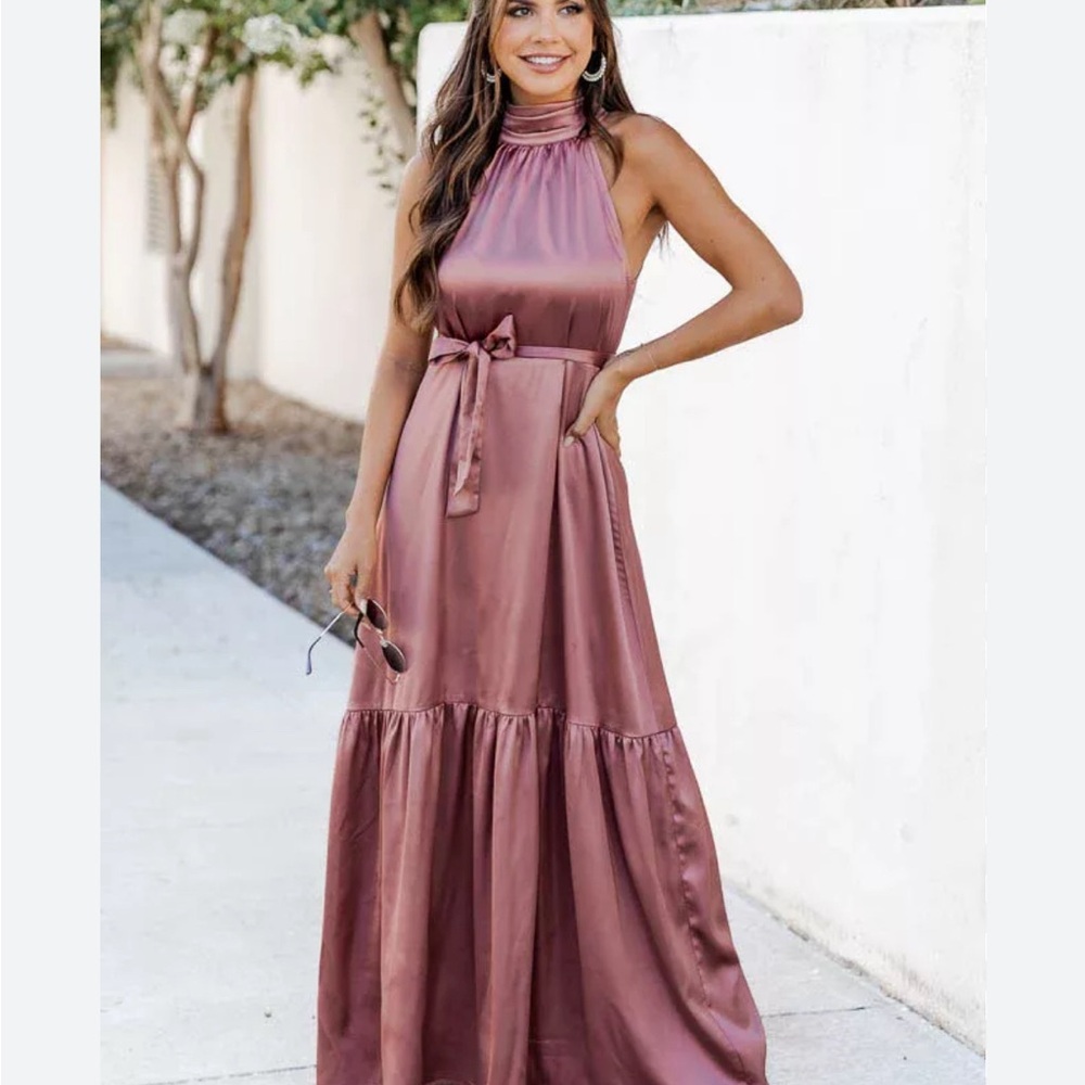 XL pink dress